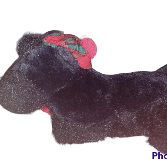 TB Toy Trading Co. Collectors Choice Plush Scottish Terrier 17" Black Hat - Picture 1 of 5